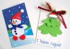 Детские Новогодние открытки своими руками из бумаги Детские Новогодние открытки своими руками из бумаги