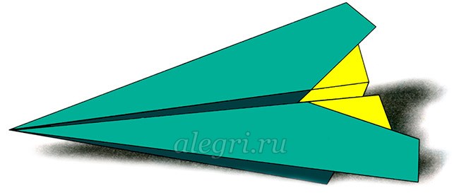 Самолётик из бумаги своими руками
