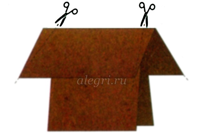 Поделки из бумаги для детей. Будка